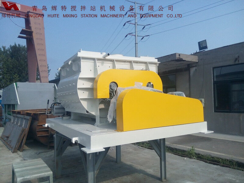 JS750攪拌臂采用偏心式設(shè)計(jì)，延長(zhǎng)使用壽命，青島輝特機(jī)械