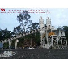 混凝土攪拌站HZS90攪拌臂布置合理，攪拌性能強