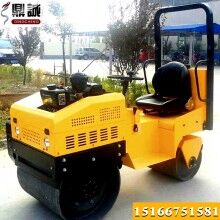 機(jī)會難得！座駕式1.5噸壓路機(jī) 1.5噸雙鋼輪震動壓路機(jī) 溝槽回填土壓實(shí)機(jī)